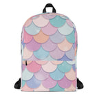 Girls Rainbow Mermaid Backpack