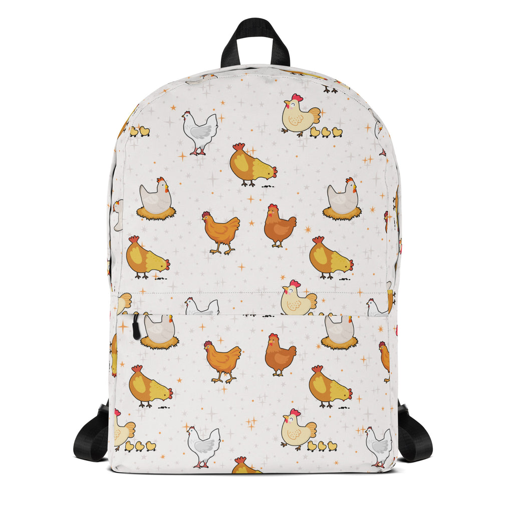 Kids Chicken Pattern Backpack