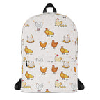 Kids Chicken Pattern Backpack