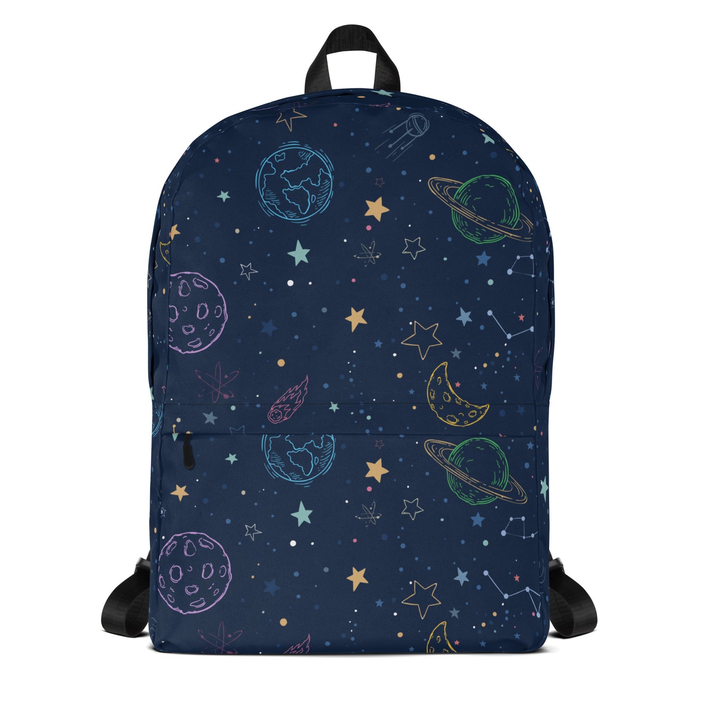 Kids Colorful Galaxy Space Backpack