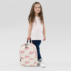 Girls Pink Axolotl Backpack