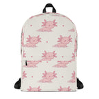 Girls Pink Axolotl Backpack