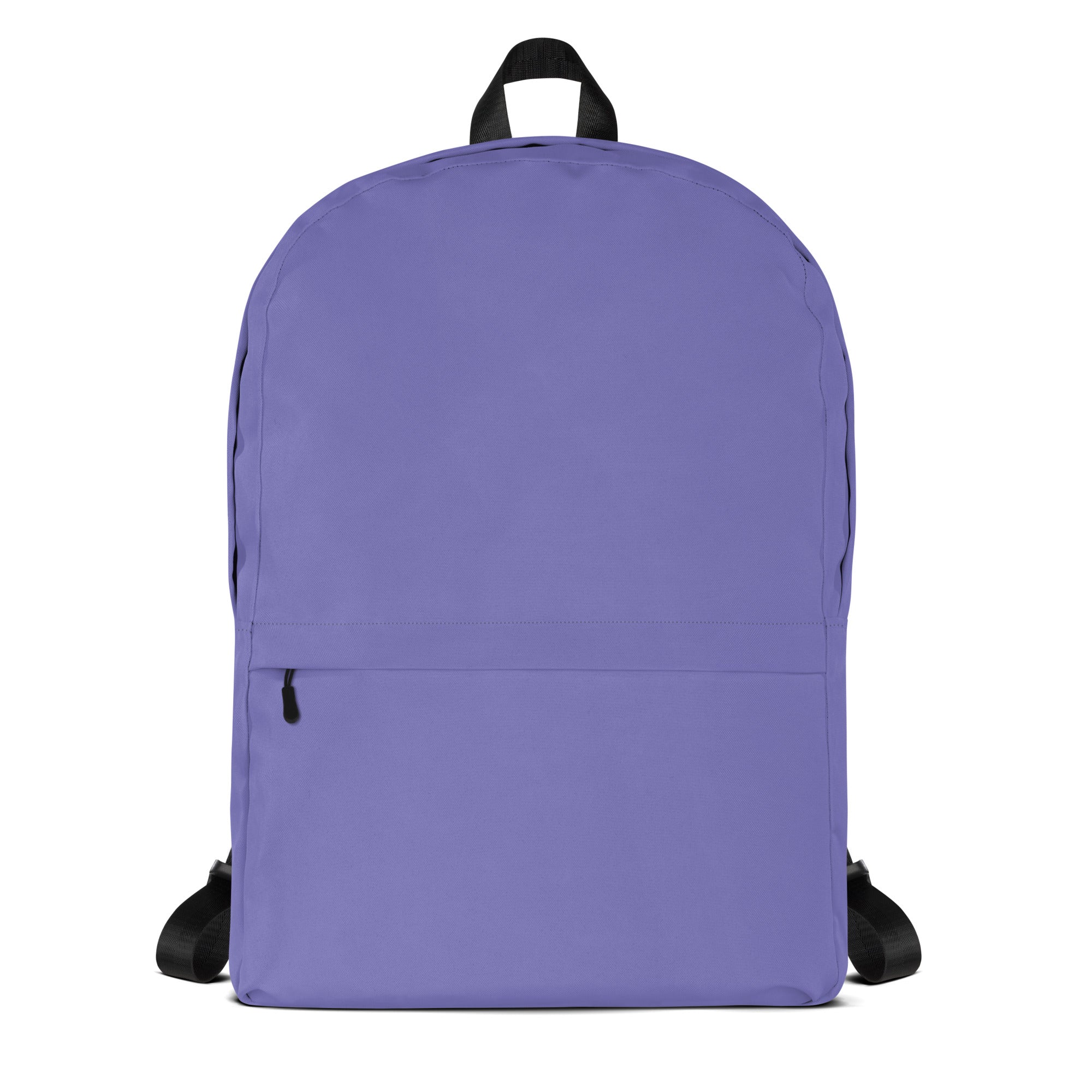 Girls purple backpack with black straps and top handle suitable for school or daily use