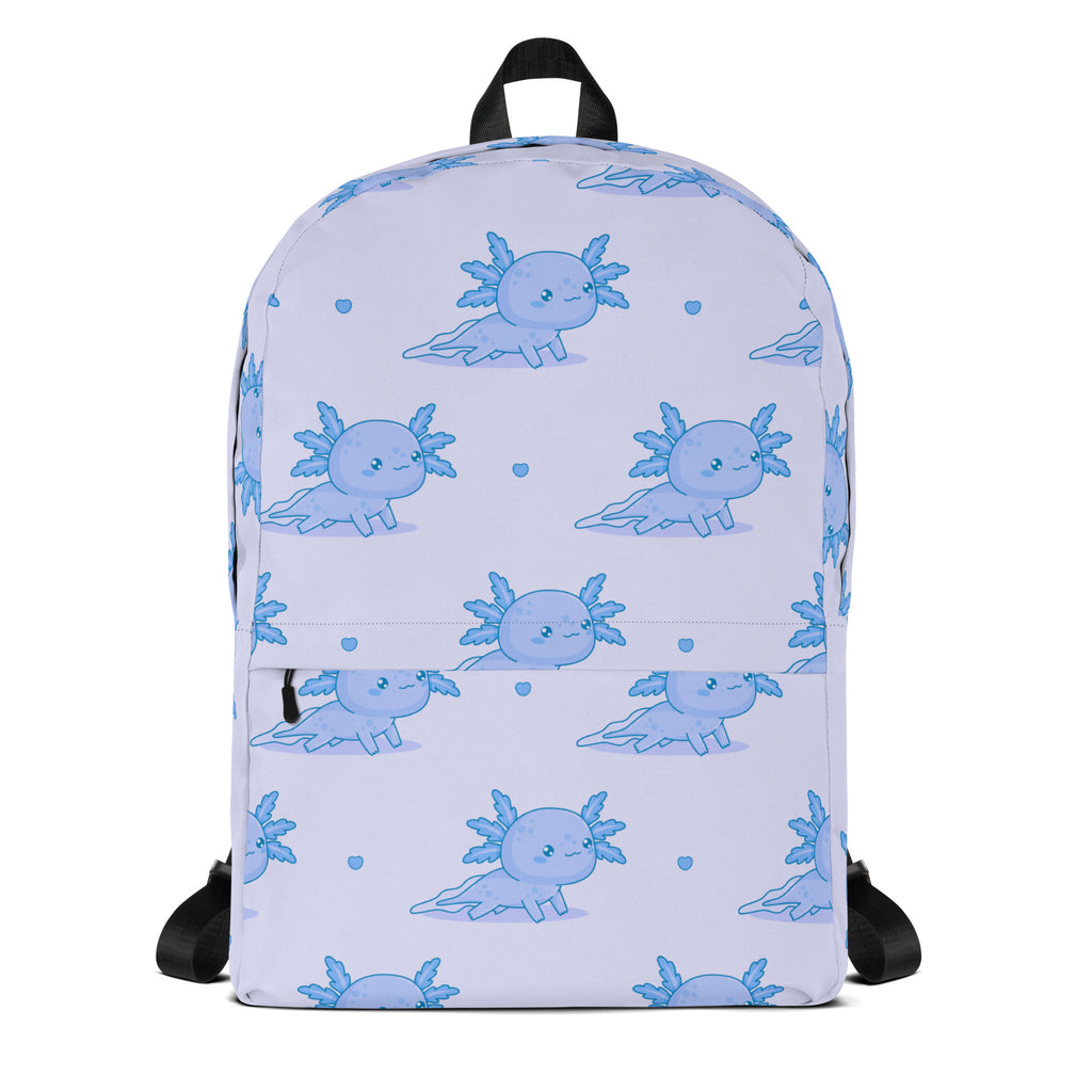 Kids Blue Axolotl Backpack