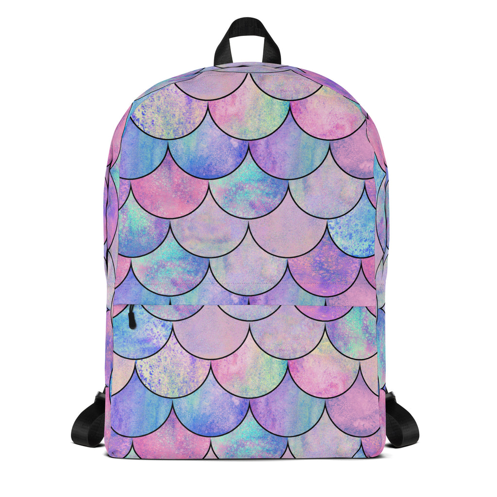 Girls Pastel Mermaid Backpack