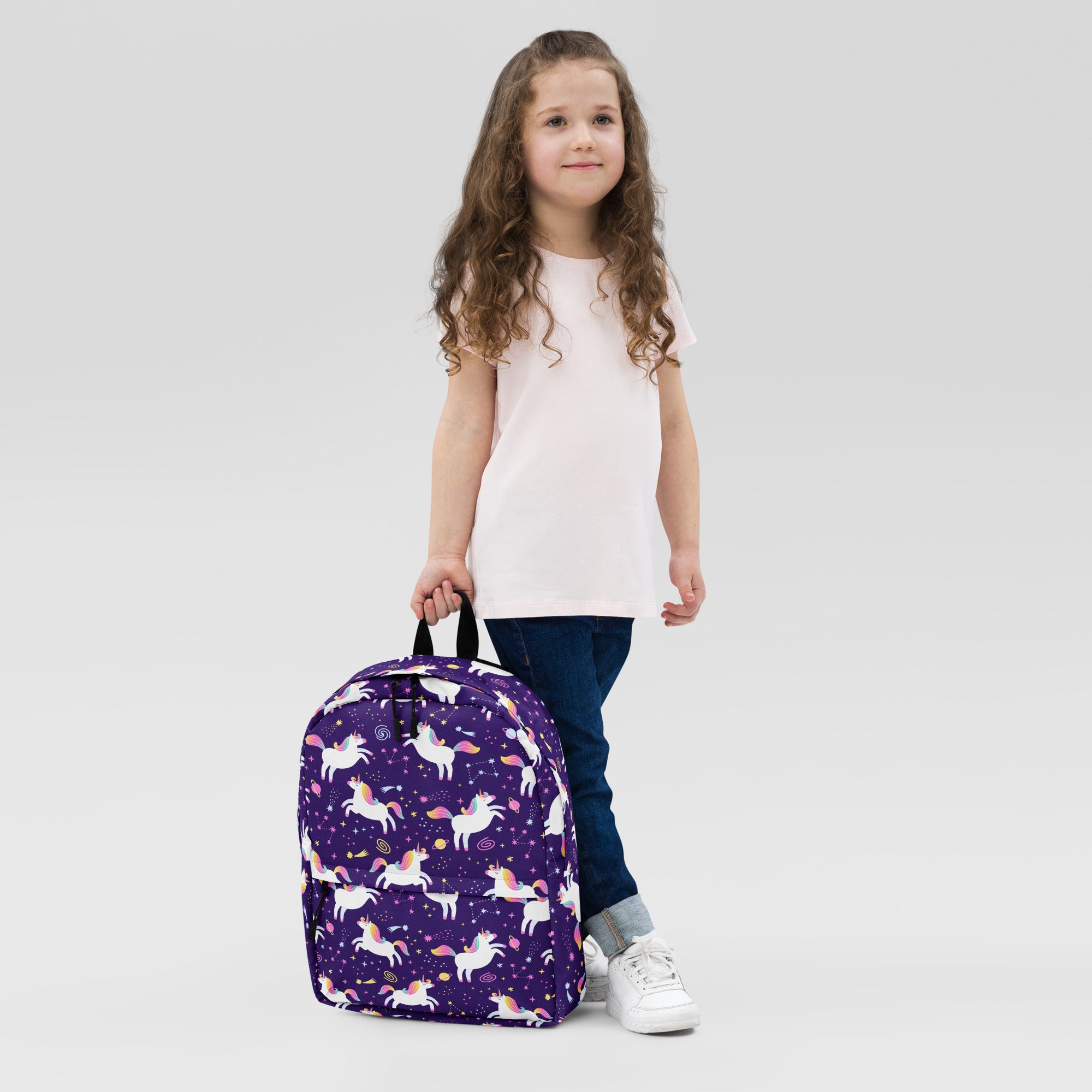 Girls Space Unicorn Backpack