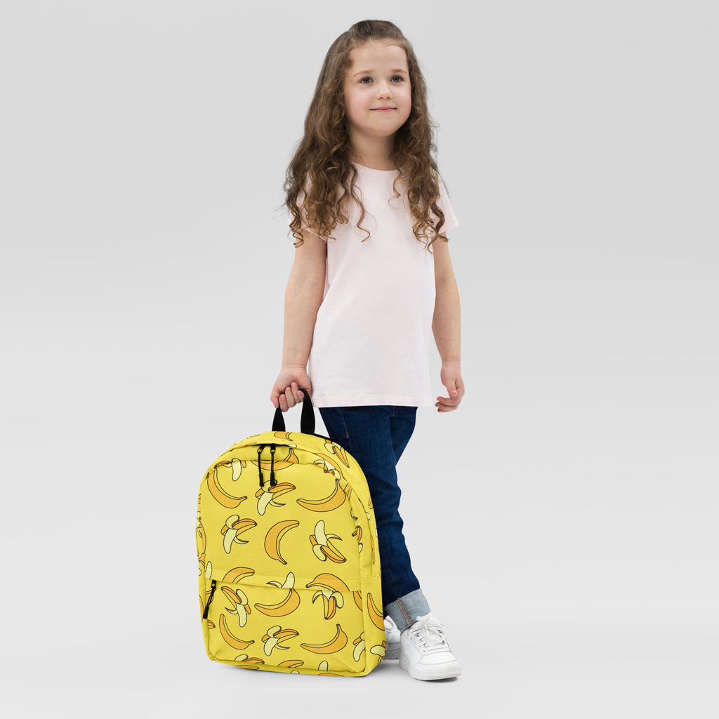 Kids Banana Print Backpack