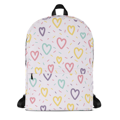 Girls Hearts & Sprinkles Backpack