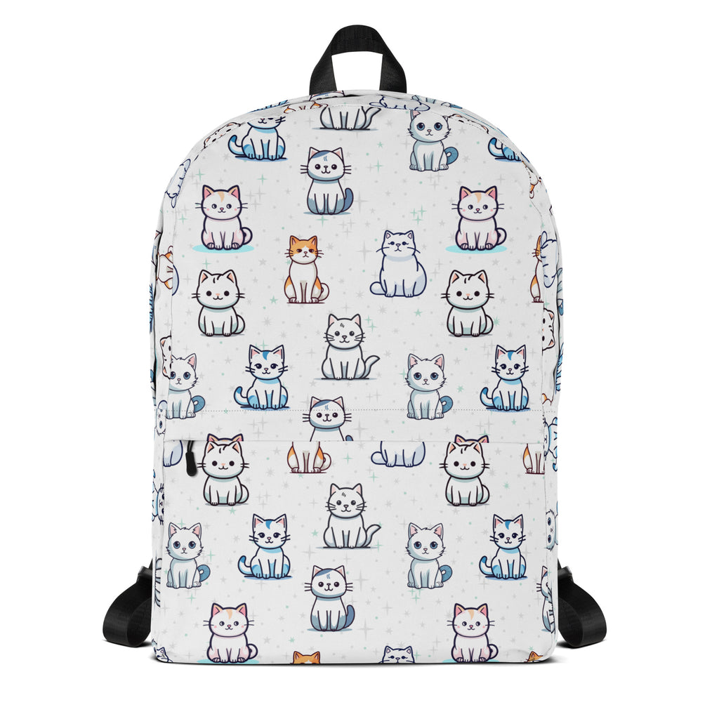 Girls Cat Pattern Backpack