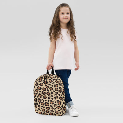 Kids Leopard Print Backpack