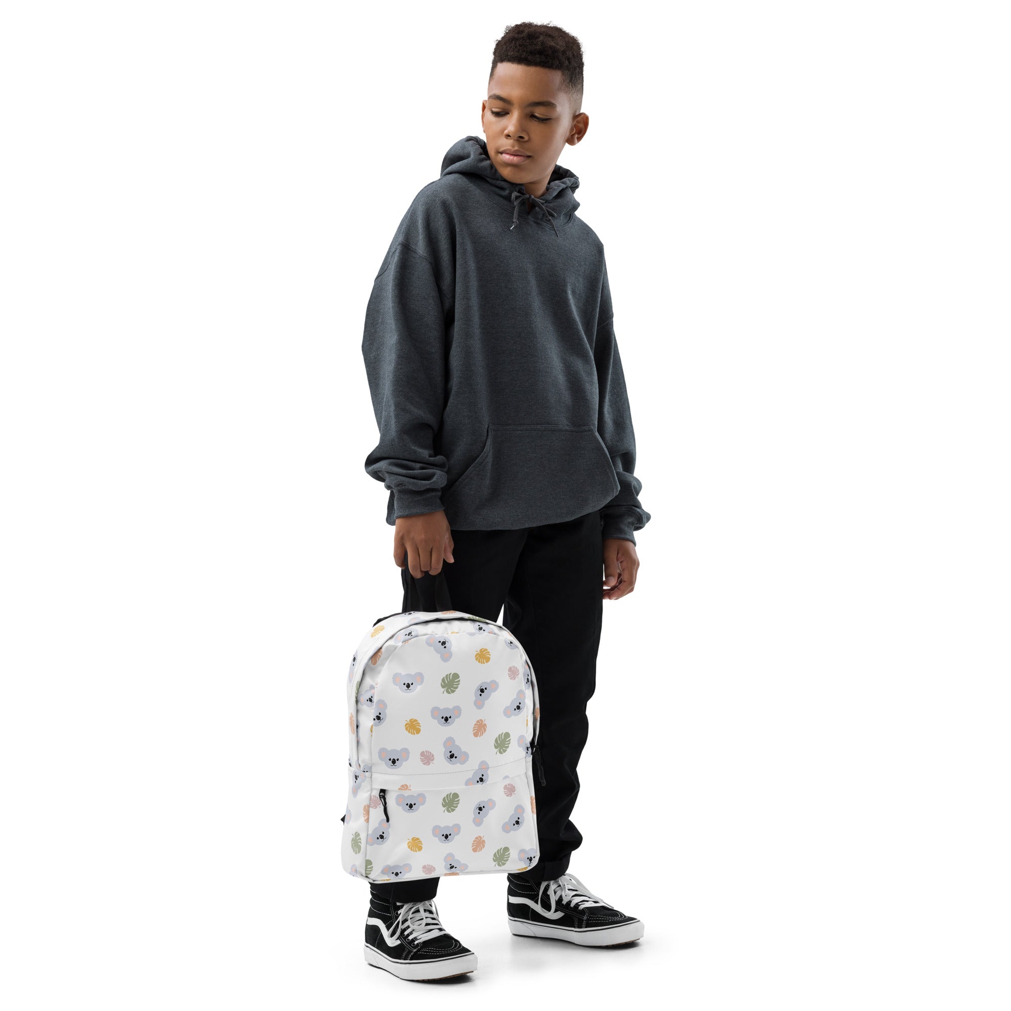 Kids Koala Backpack - Water-Resistant School Bag With Adjustable Padded Straps & Breathable Mesh Back