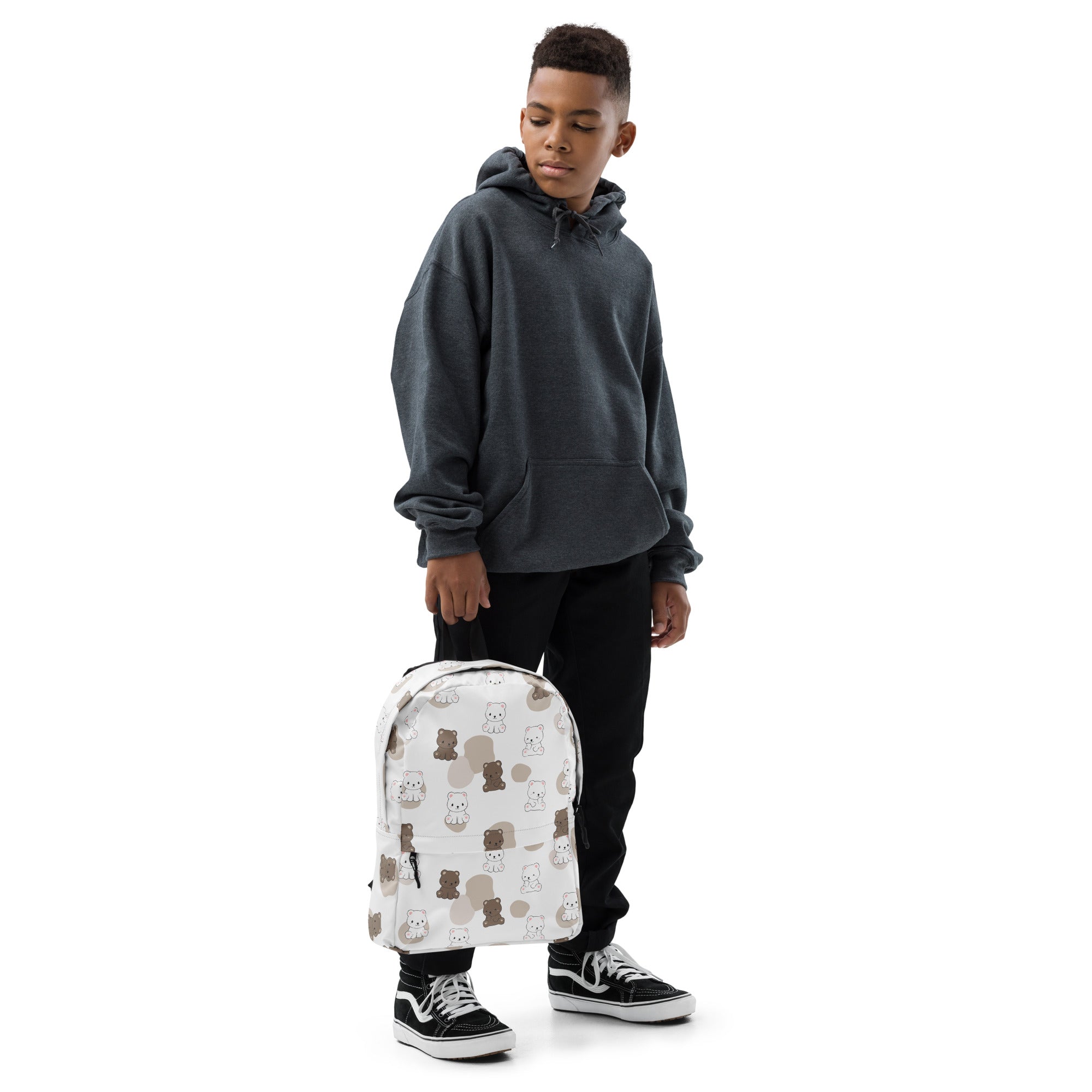 Kids Teddy Bear Backpack - Water-Resistant School Bag With Adjustable Padded Straps & Breathable Mesh Back