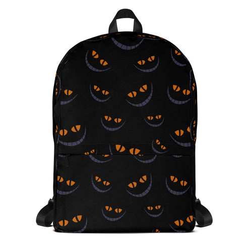 Girls Black Cat Backpack - Water-Resistant School Bag With Adjustable Padded Straps & Breathable Mesh Back