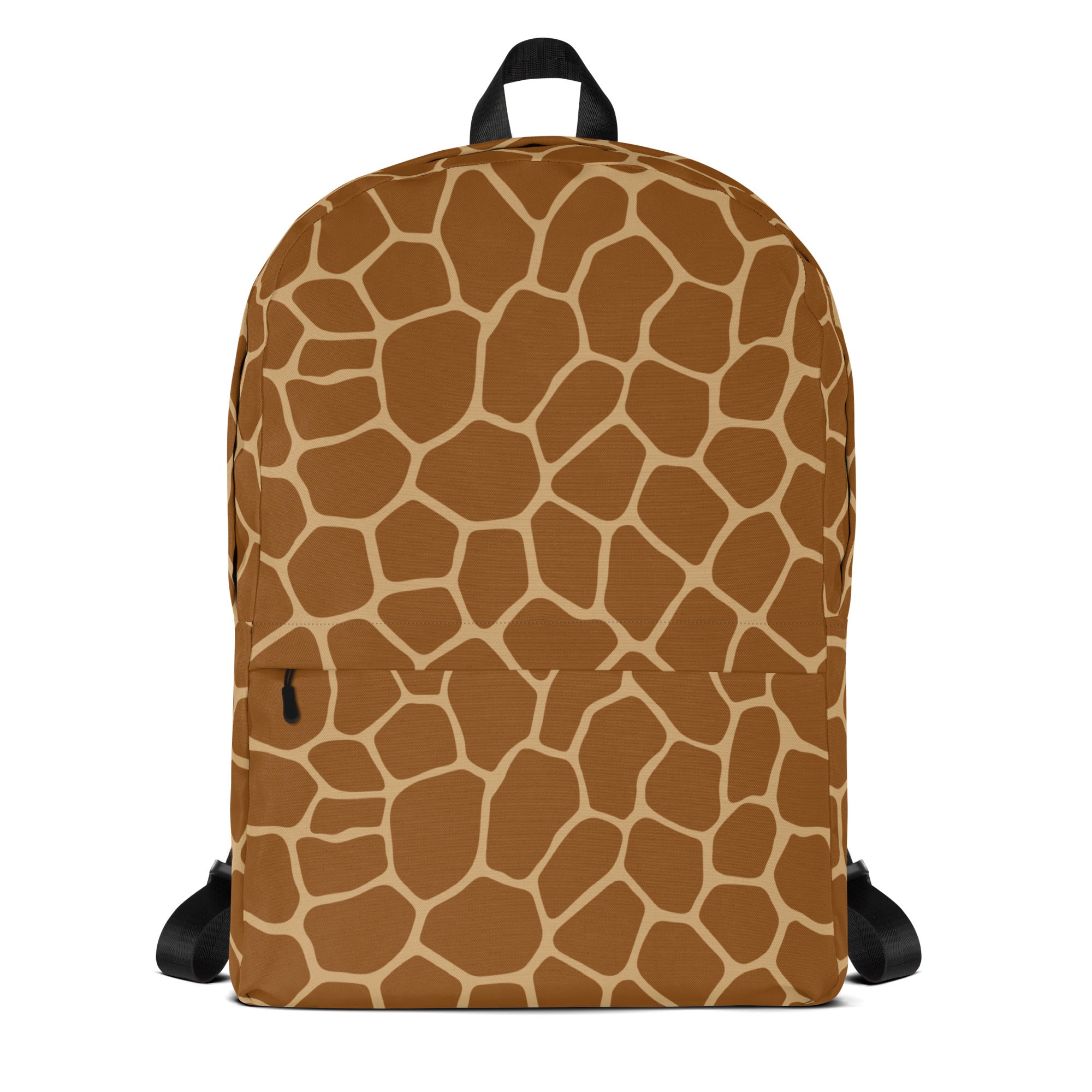 Kids Giraffe Print Backpack - Water-Resistant School Bag With Adjustable Padded Straps & Breathable Mesh Back
