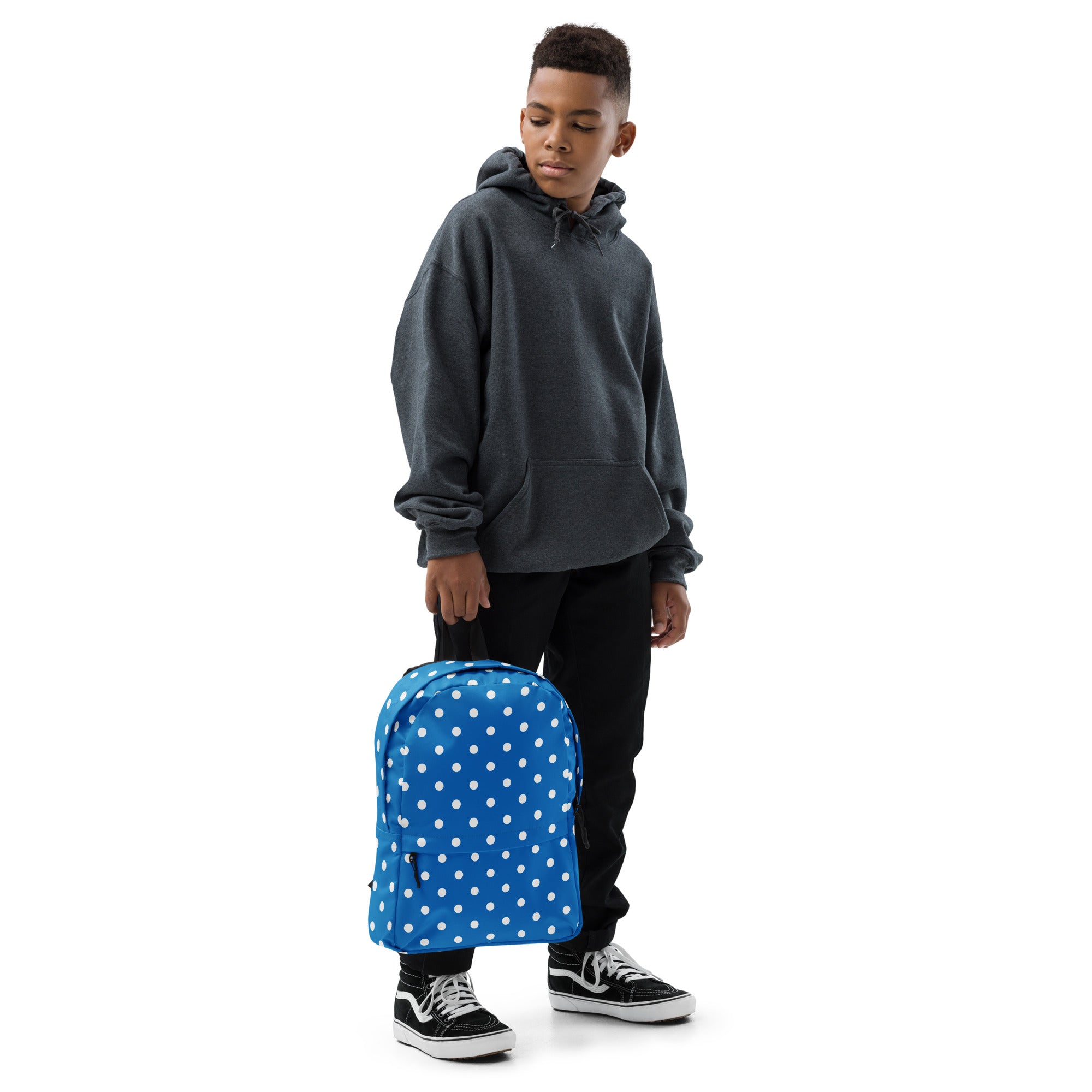 Kids Royal Blue Backpack - Water-Resistant School Bag With Adjustable Padded Straps & Breathable Mesh Back