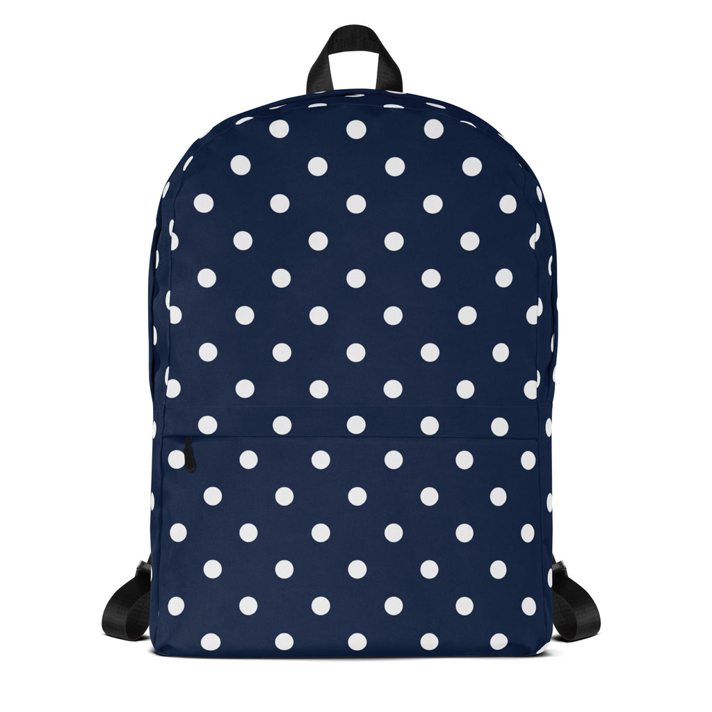 Kids Navy Backpack - Water-Resistant School Bag With Adjustable Padded Straps & Breathable Mesh Back