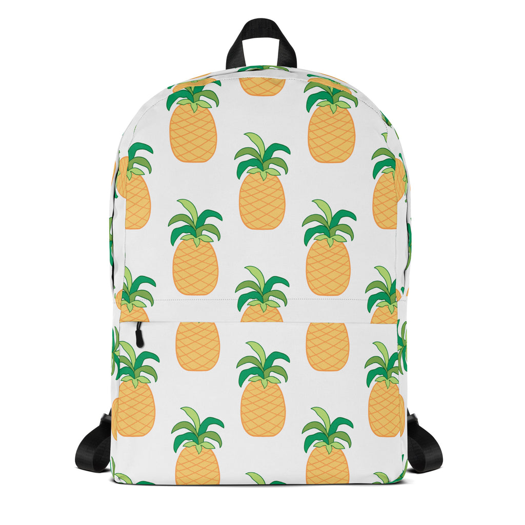 Kids Pineapple Backpack - Water-Resistant School Bag With Adjustable Padded Straps & Breathable Mesh Back