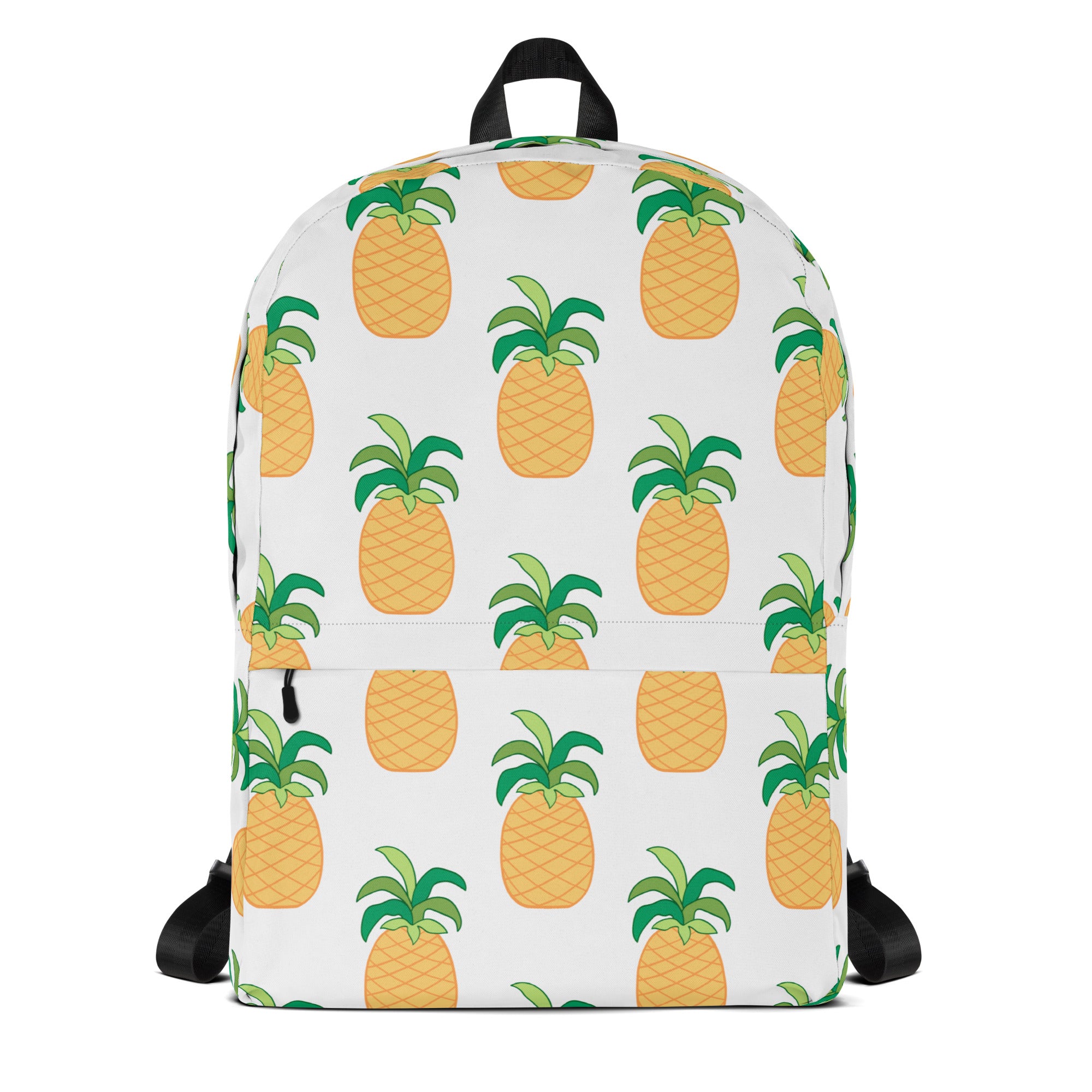 Kids Pineapple Backpack - Water-Resistant School Bag With Adjustable Padded Straps & Breathable Mesh Back