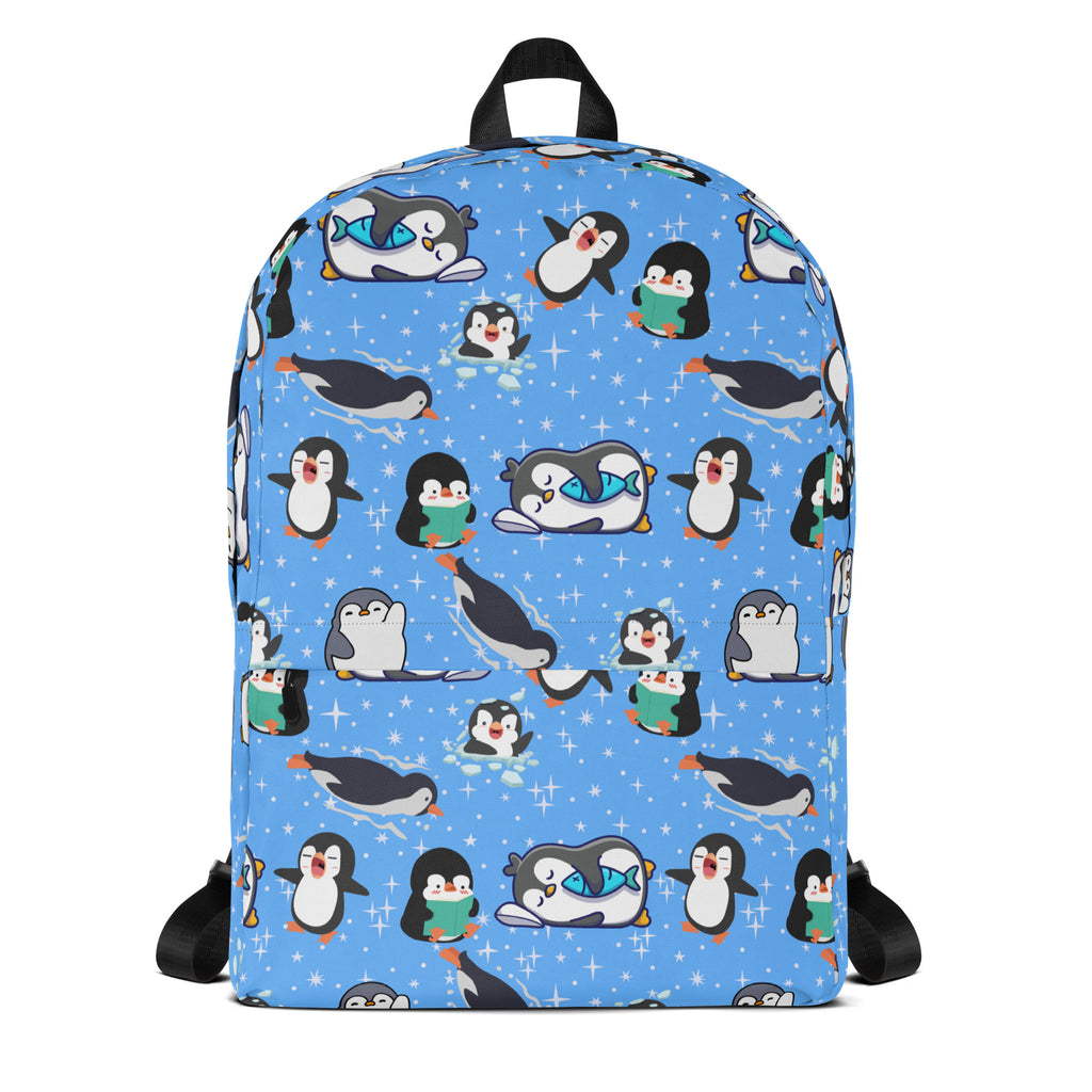 Kids Penguin Backpack - Water-Resistant School Bag With Adjustable Padded Straps & Breathable Mesh Back