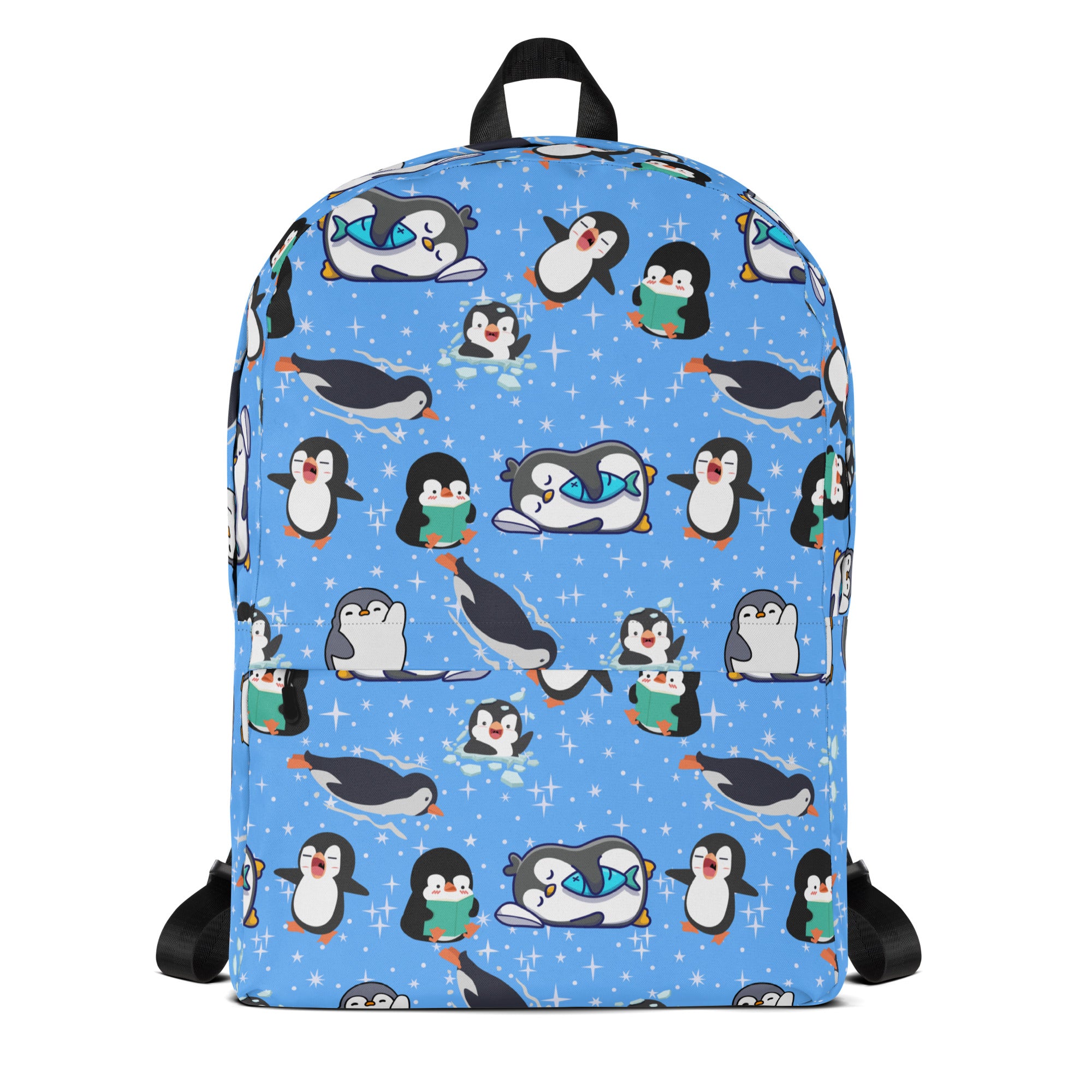 Kids Penguin Backpack - Water-Resistant School Bag With Adjustable Padded Straps & Breathable Mesh Back
