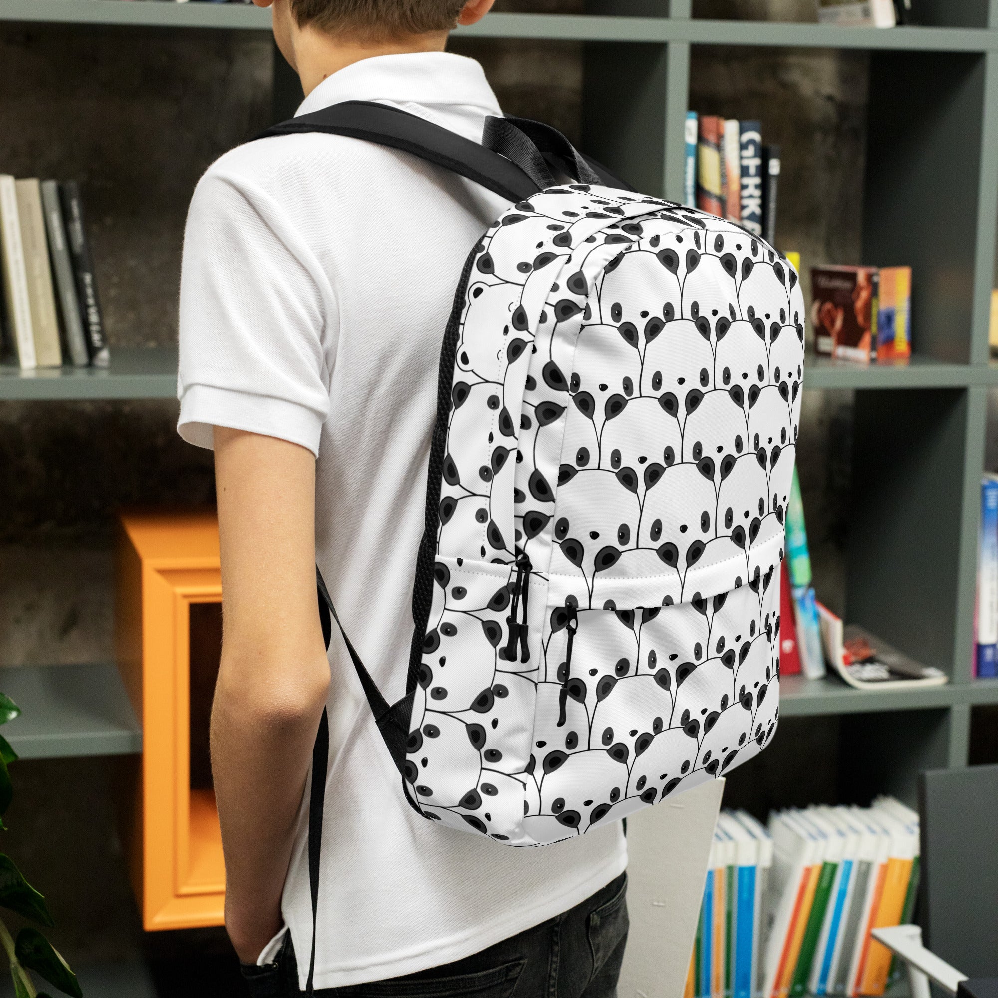 Kids Panda Backpack - Water-Resistant School Bag With Adjustable Padded Straps & Breathable Mesh Back