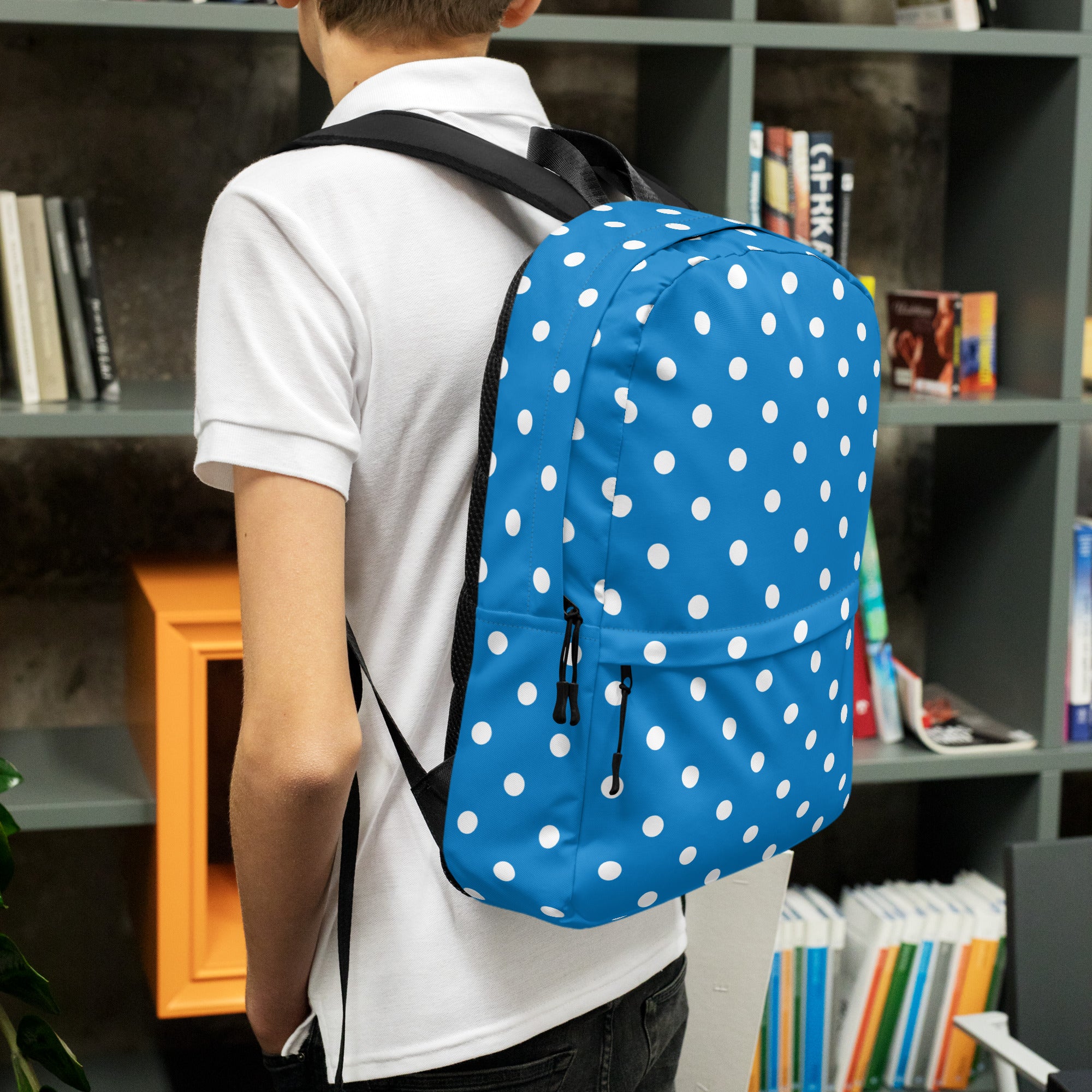 Kids Royal Blue Backpack - Water-Resistant School Bag With Adjustable Padded Straps & Breathable Mesh Back