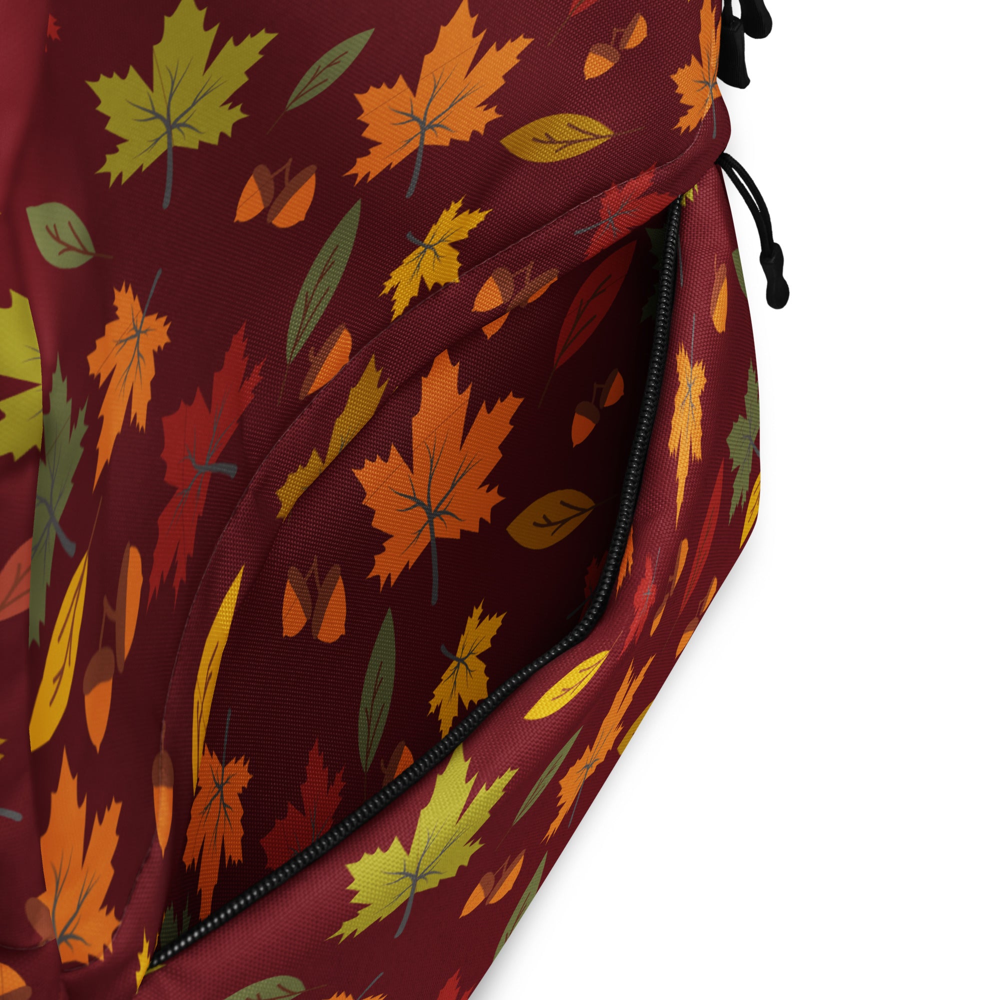 Kids Fall Leaves Backpack - Water-Resistant School Bag With Adjustable Padded Straps & Breathable Mesh Back
