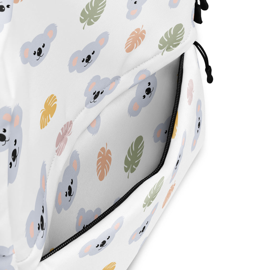 Kids Koala Backpack - Water-Resistant School Bag With Adjustable Padded Straps & Breathable Mesh Back
