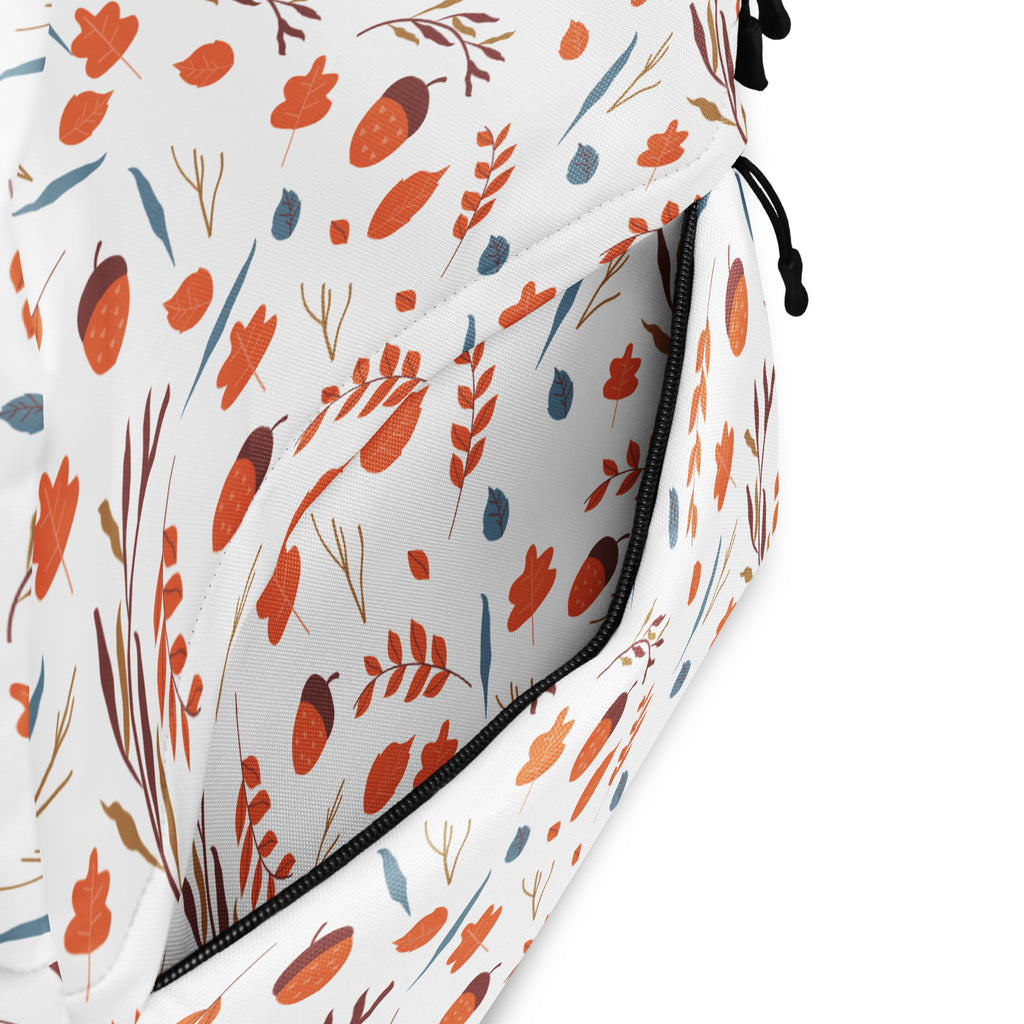 Kids Fall Acorn Backpack - Water-Resistant School Bag With Adjustable Padded Straps & Breathable Mesh Back