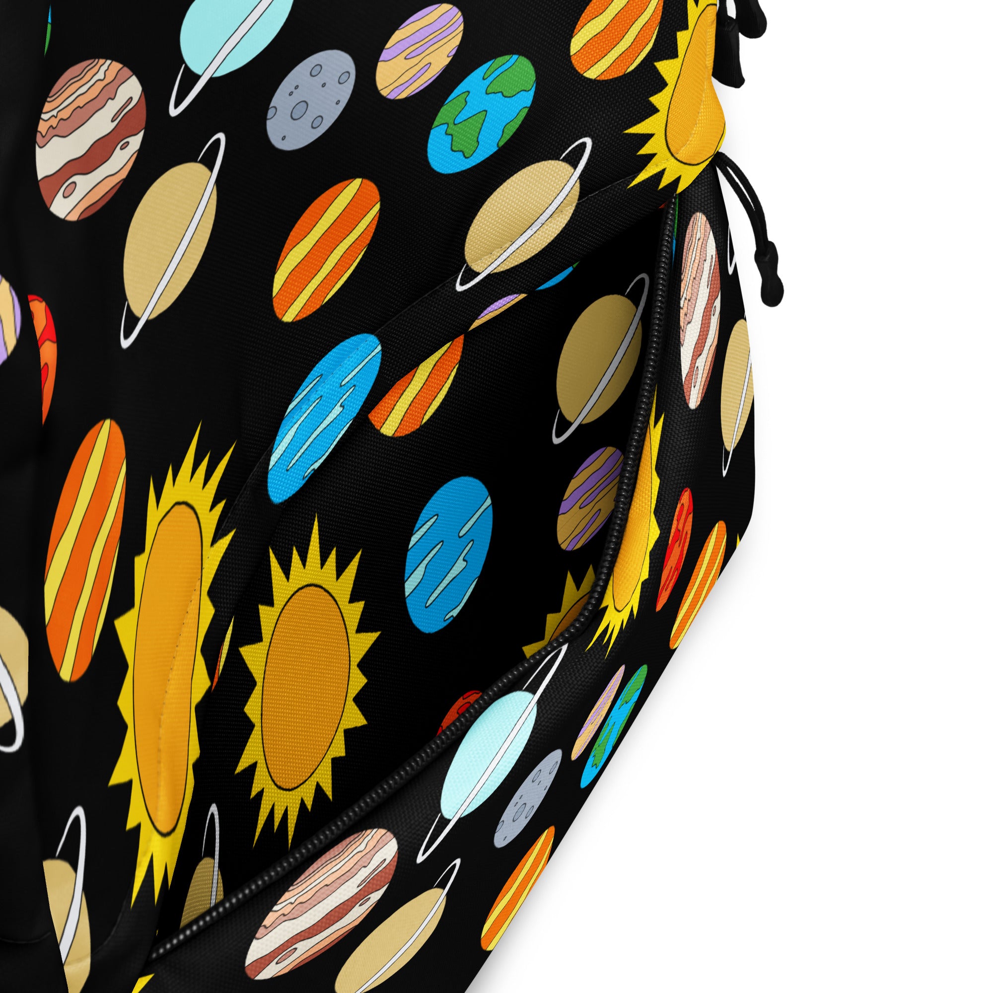 Kids Solar System Backpack - Water-Resistant School Bag With Adjustable Padded Straps & Breathable Mesh Back