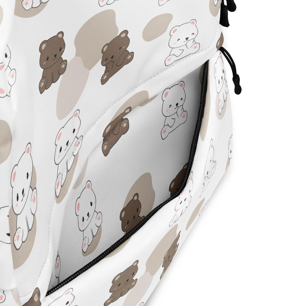 Kids Teddy Bear Backpack - Water-Resistant School Bag With Adjustable Padded Straps & Breathable Mesh Back