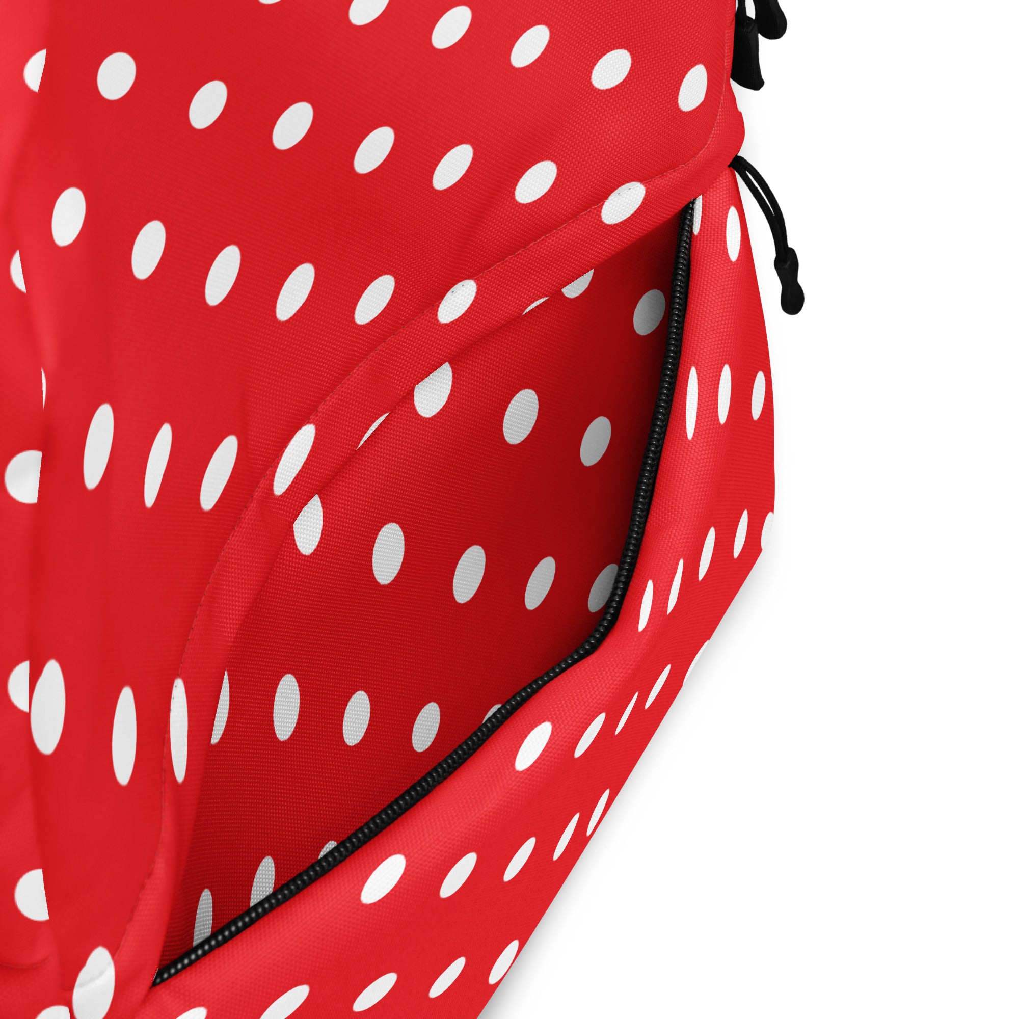 Kids Red Polka Dot Backpack - Water-Resistant School Bag With Adjustable Padded Straps & Breathable Mesh Back