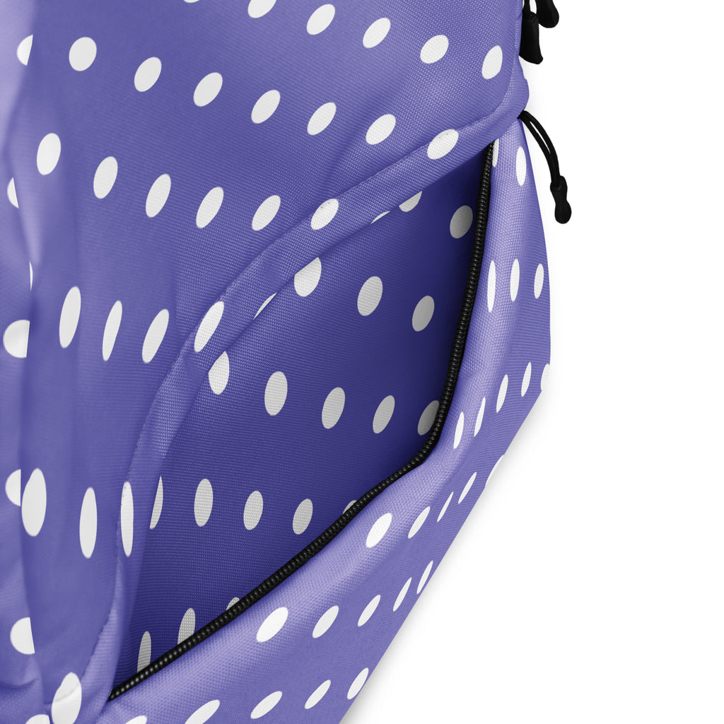 Girls Light Purple Backpack - Water-Resistant School Bag With Adjustable Padded Straps & Breathable Mesh Back
