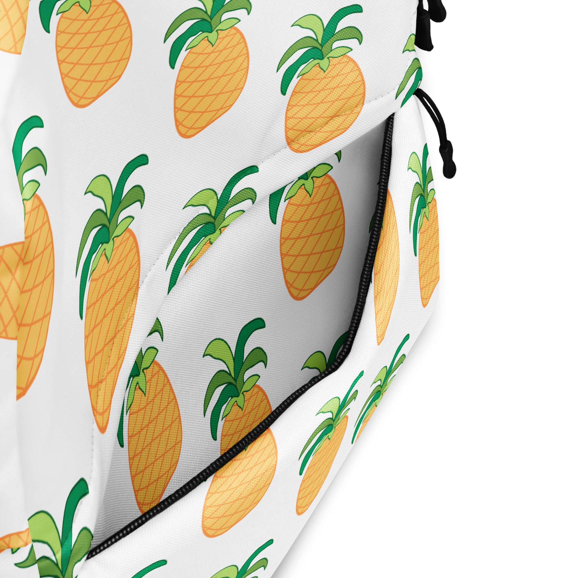 Kids Pineapple Backpack - Water-Resistant School Bag With Adjustable Padded Straps & Breathable Mesh Back