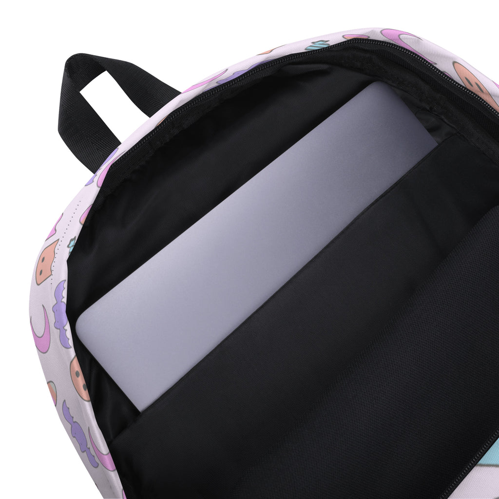 Girls Ghost Halloween Backpack - Water-Resistant School Bag With Adjustable Padded Straps & Breathable Mesh Back (Copy)