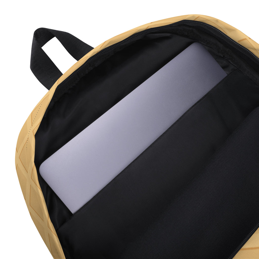 Kids Waffle Cone Backpack - Water-Resistant School Bag With Adjustable Padded Straps & Breathable Mesh Back