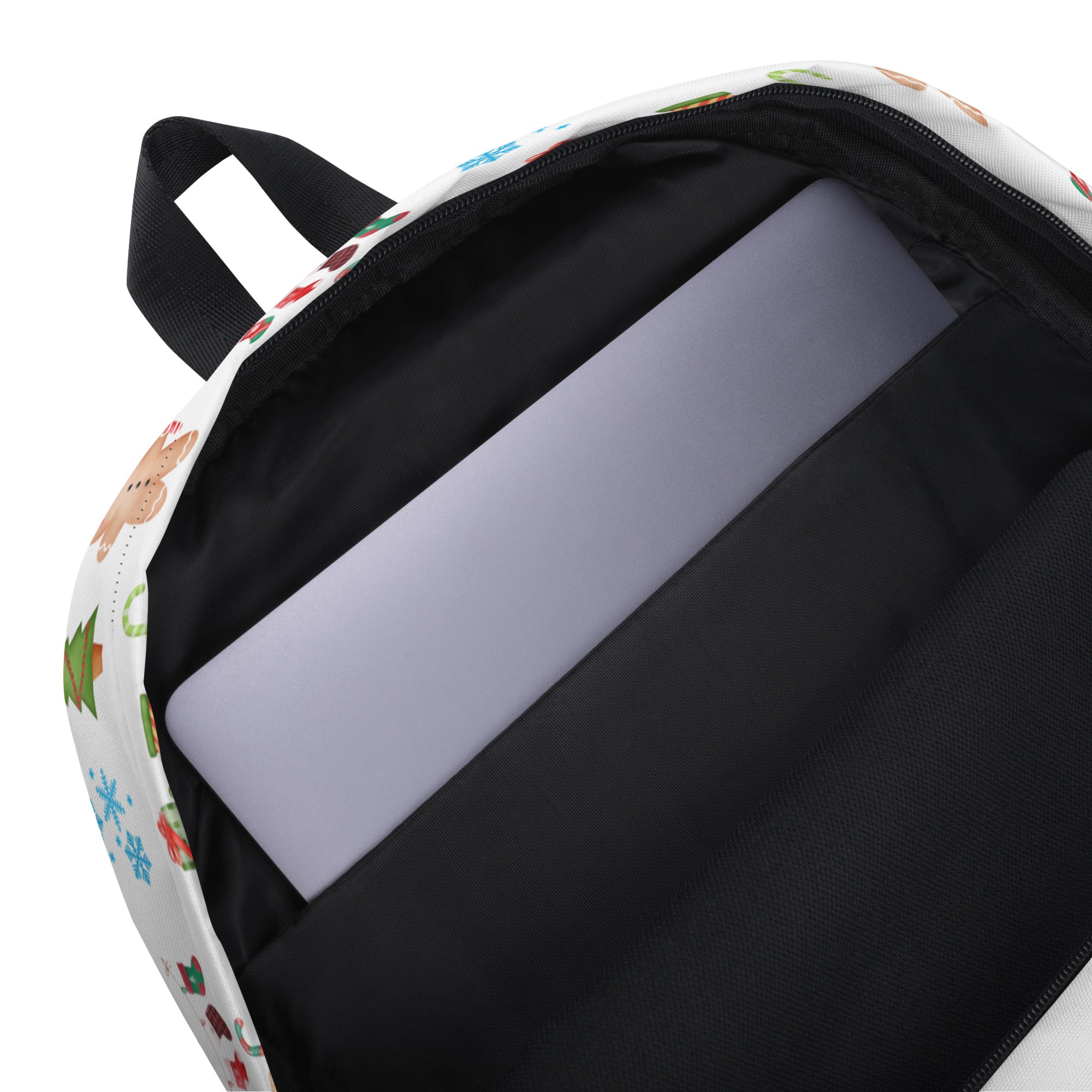 Kids Christmas Themed Backpack - Water-Resistant School Bag With Adjustable Padded Straps & Breathable Mesh Back