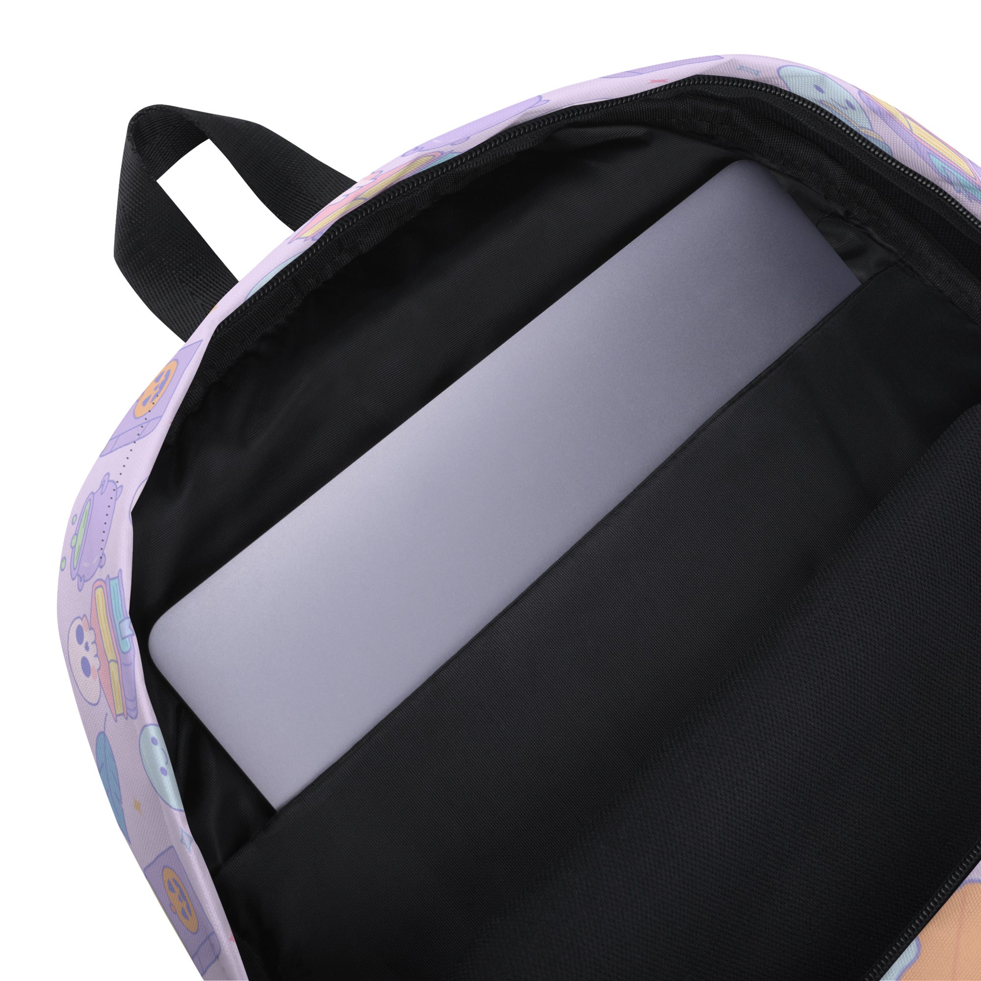 Girls Cute Pastel Halloween Backpack - Water-Resistant School Bag With Adjustable Padded Straps & Breathable Mesh Back