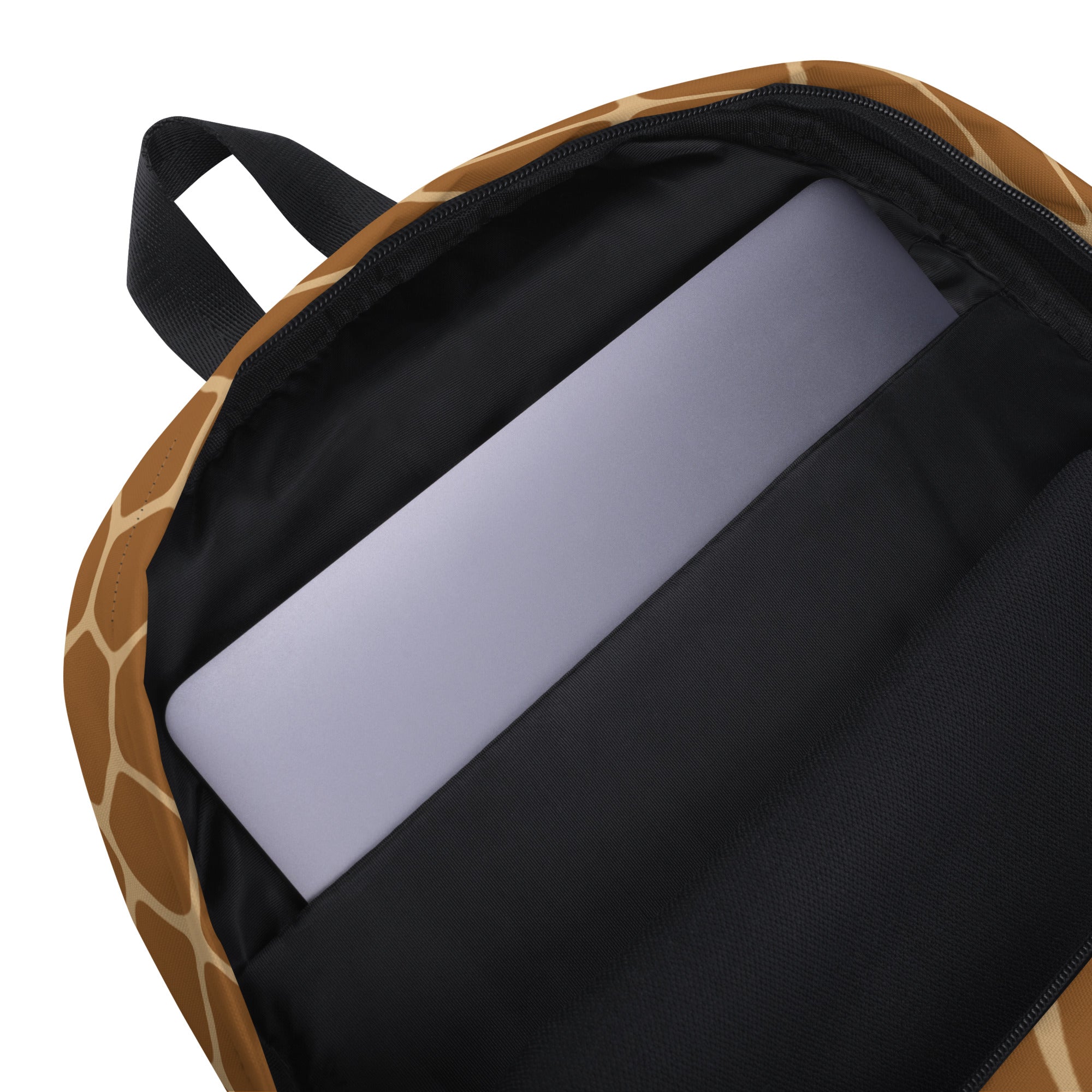 Kids Giraffe Print Backpack - Water-Resistant School Bag With Adjustable Padded Straps & Breathable Mesh Back