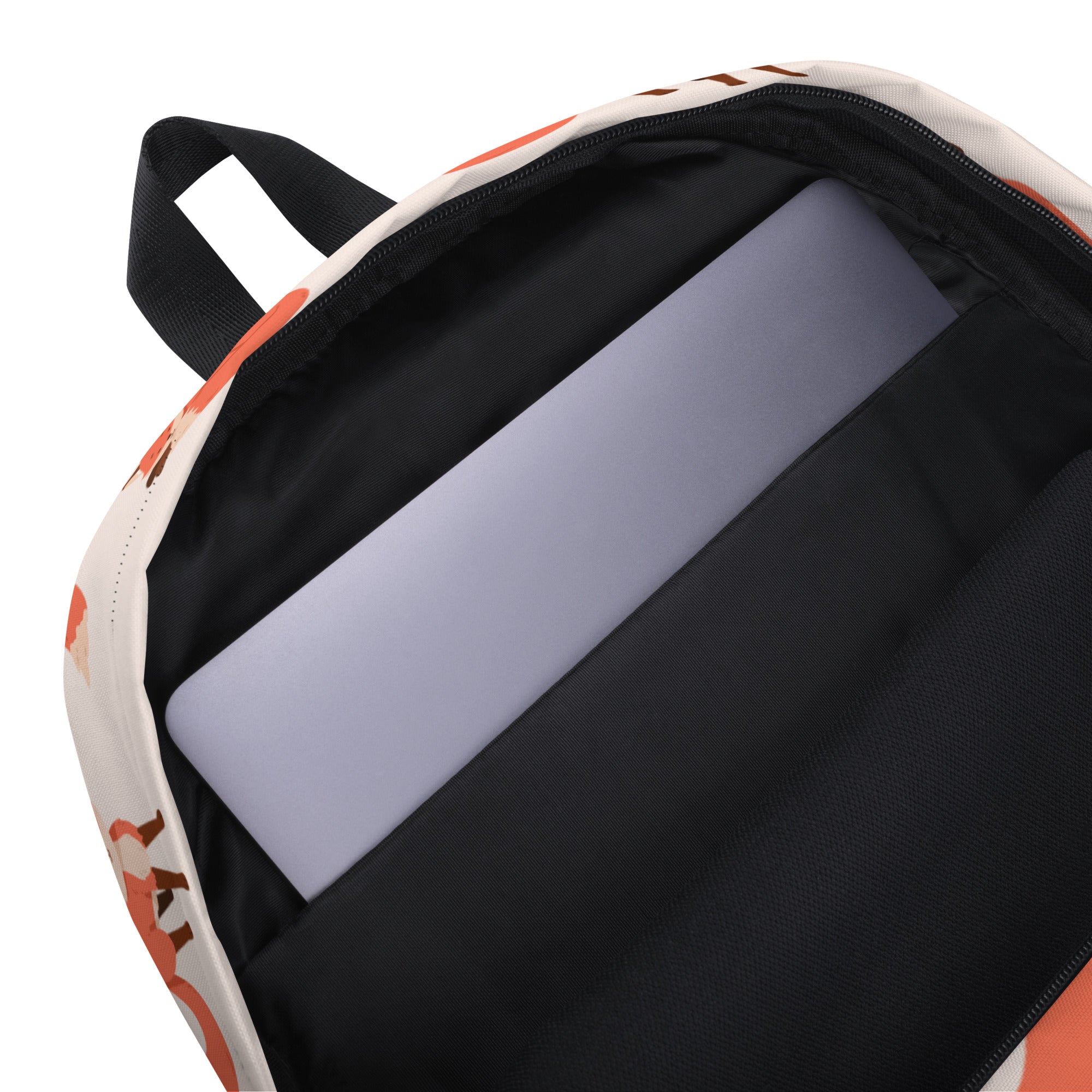 Kids Fox Backpack - Water-Resistant School Bag With Adjustable Padded Straps & Breathable Mesh Back