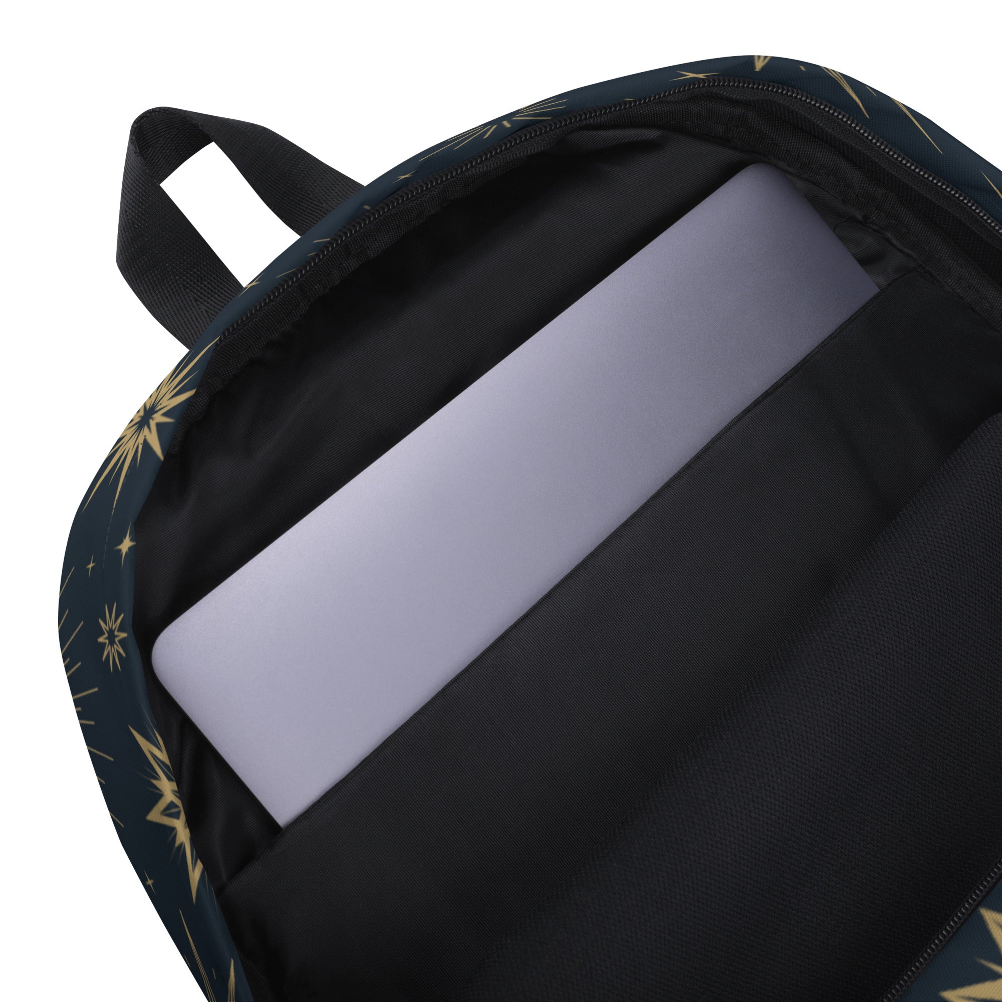Kids Celestial Sun and Moon Backpack - Water-Resistant School Bag With Adjustable Padded Straps & Breathable Mesh Back