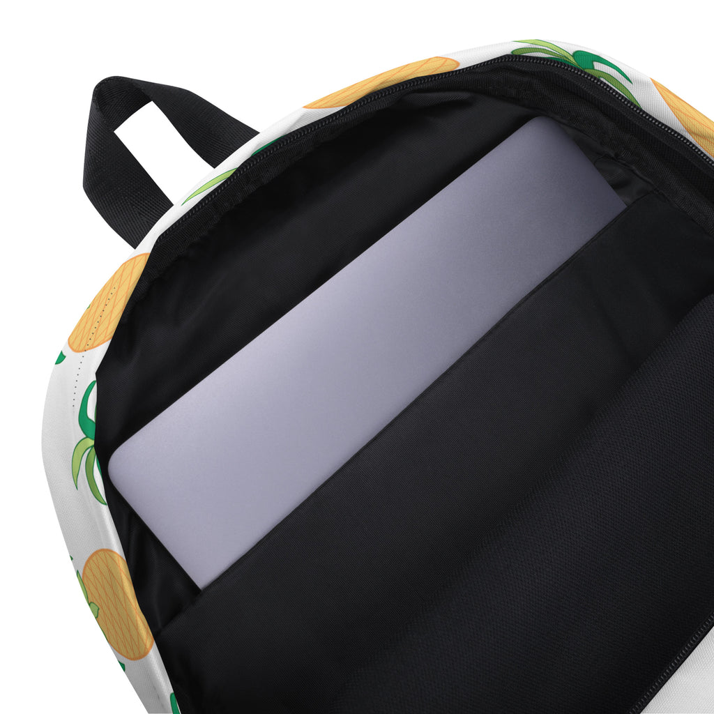 Kids Pineapple Backpack - Water-Resistant School Bag With Adjustable Padded Straps & Breathable Mesh Back