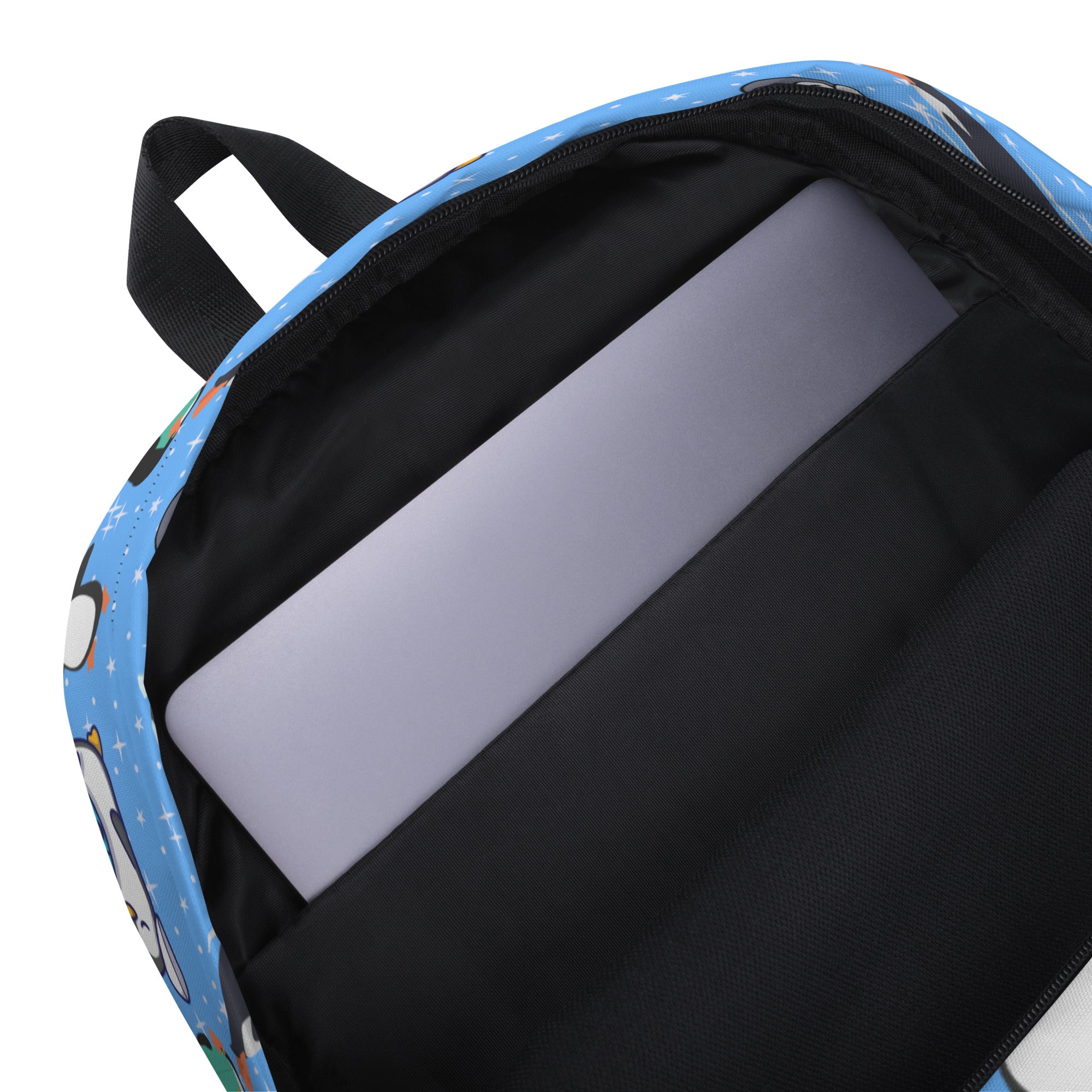 Kids Penguin Backpack - Water-Resistant School Bag With Adjustable Padded Straps & Breathable Mesh Back