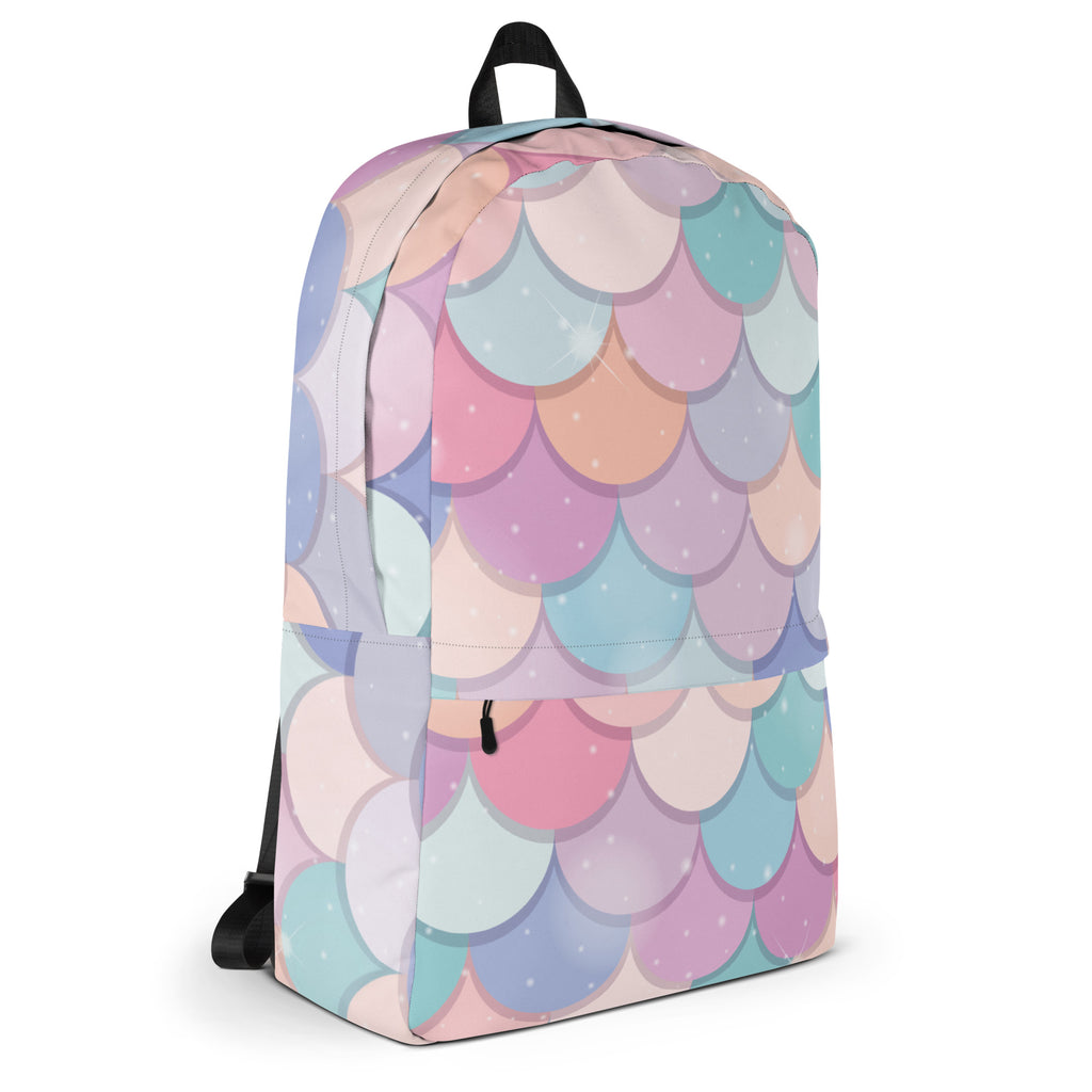 Girls Rainbow Mermaid Backpack