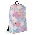 Girls Rainbow Mermaid Backpack