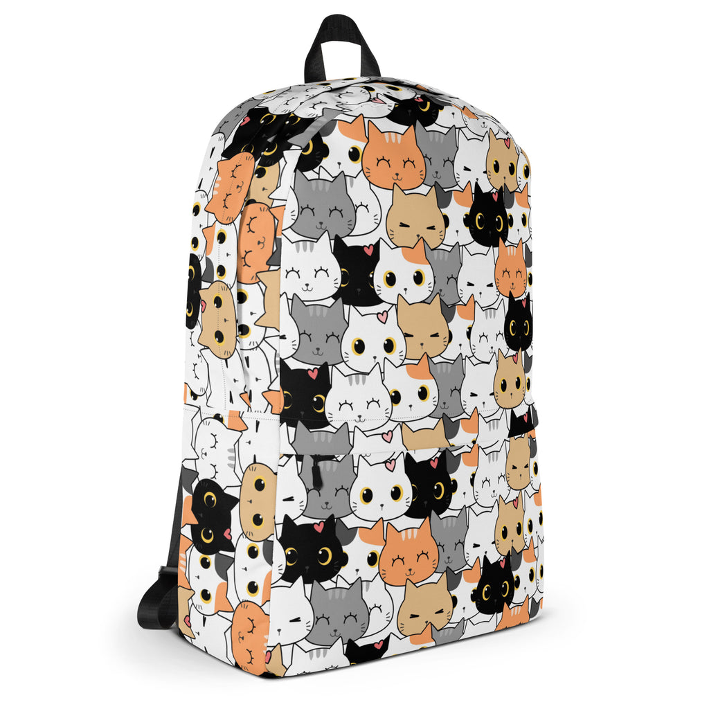 Girls Cat Face Backpack