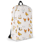 Kids Chicken Pattern Backpack
