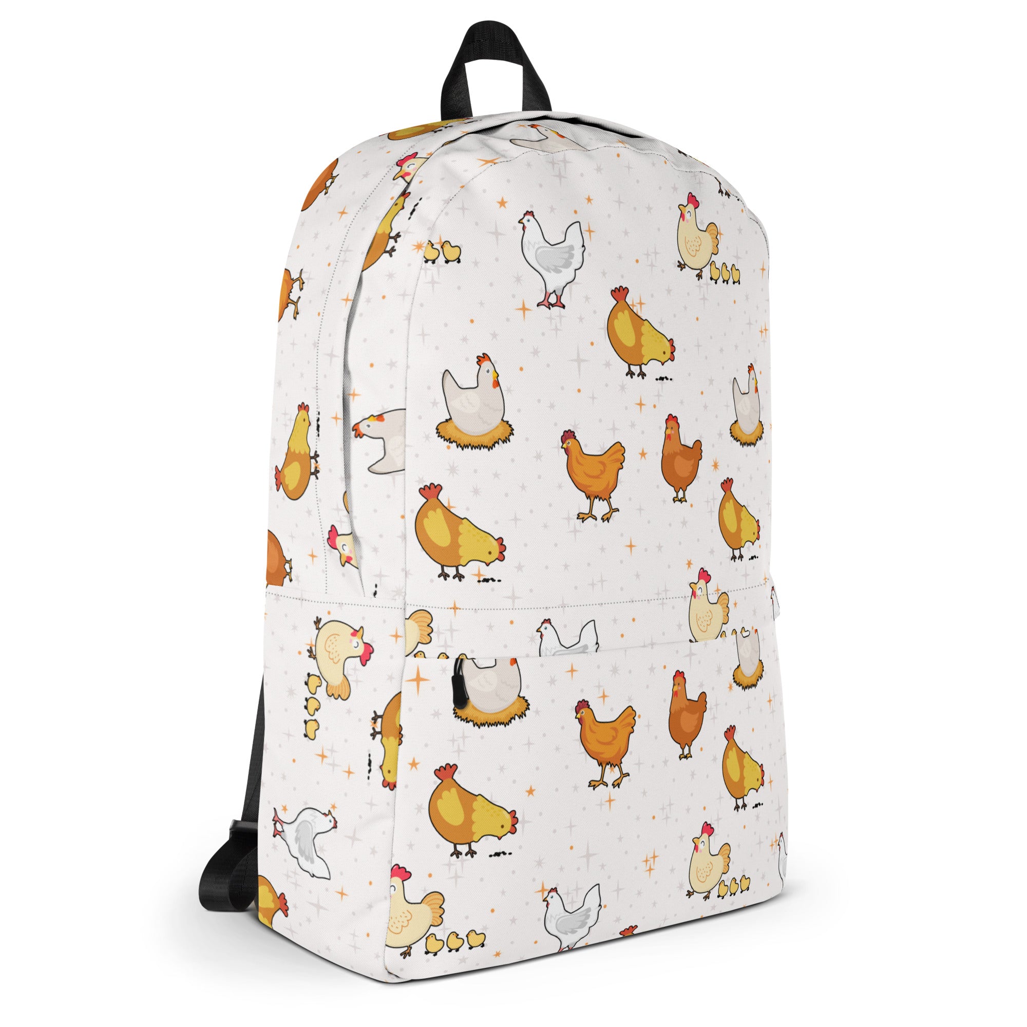 Kids Chicken Pattern Backpack