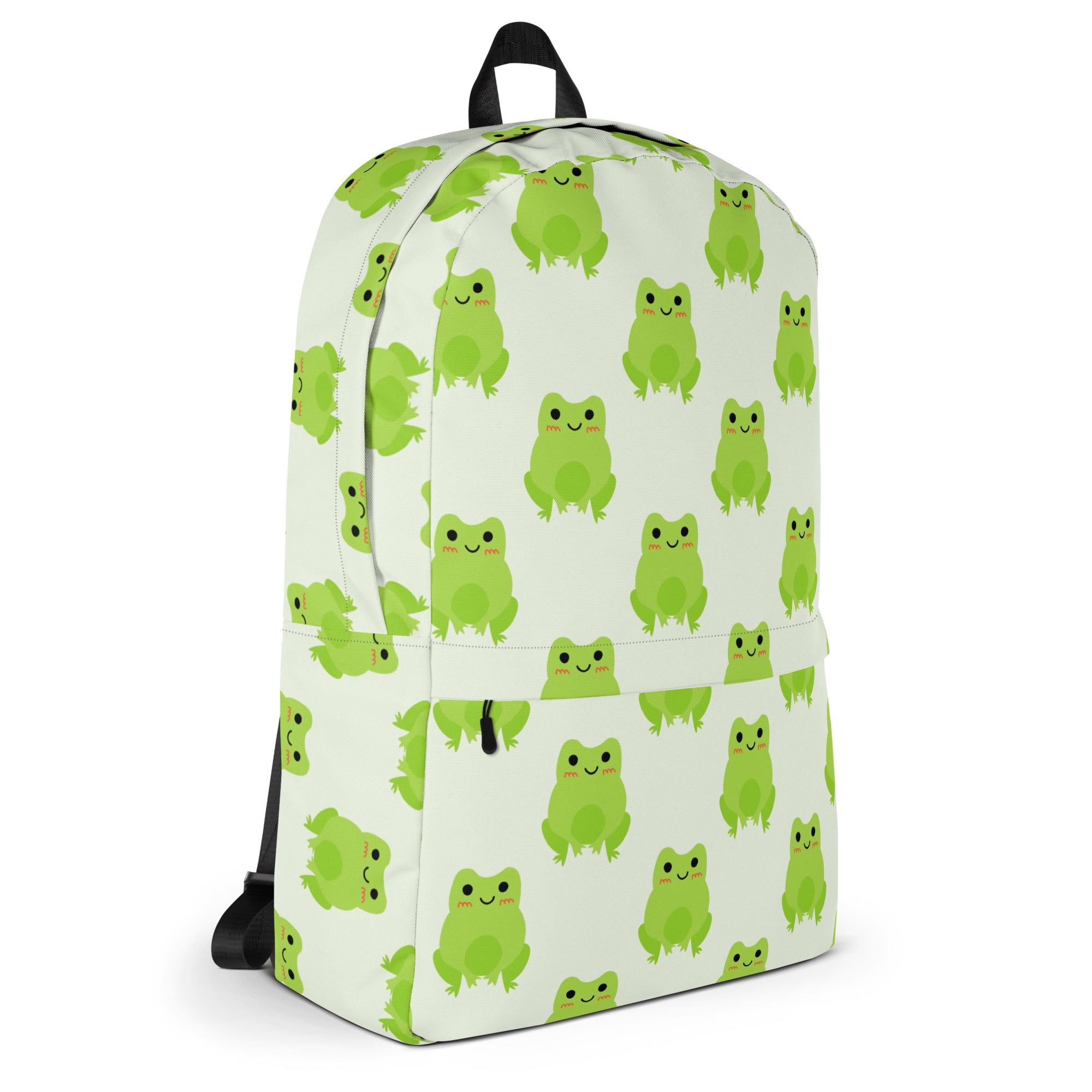 Kids Green Frog Backpack