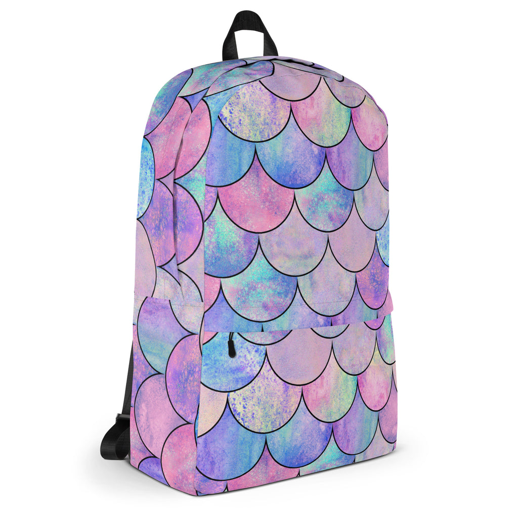 Girls Pastel Mermaid Backpack